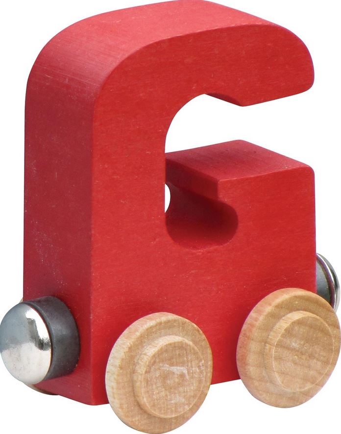 Wooden Name Trian - Stained - Elegant Mommy