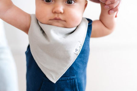 Copper Pearl Stone Bibs - Elegant Mommy