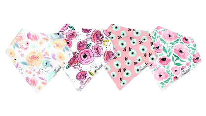 Copper Pearl  Bloom Bibs - Elegant Mommy