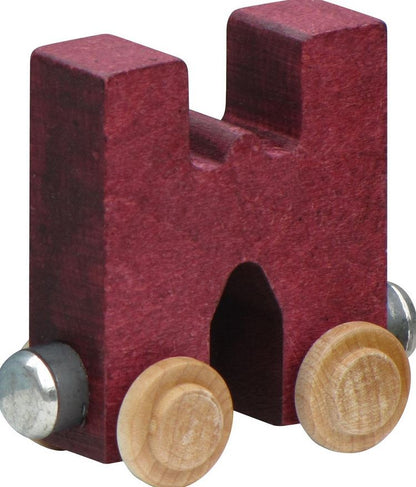 Wooden Name Trian - Stained - Elegant Mommy