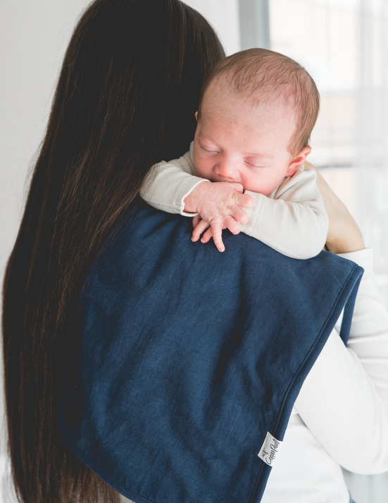 Copper Pearl Ridge Burp Cloth - Elegant Mommy