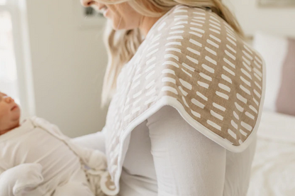 Copper Pearl Bliss Burp Cloths- - Elegant Mommy