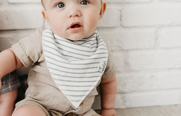 Copper Pearl Ace Bibs - Elegant Mommy