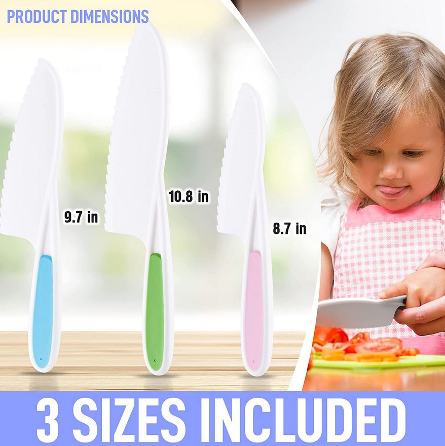 Kids Knife Set - Assorted - Elegant Mommy