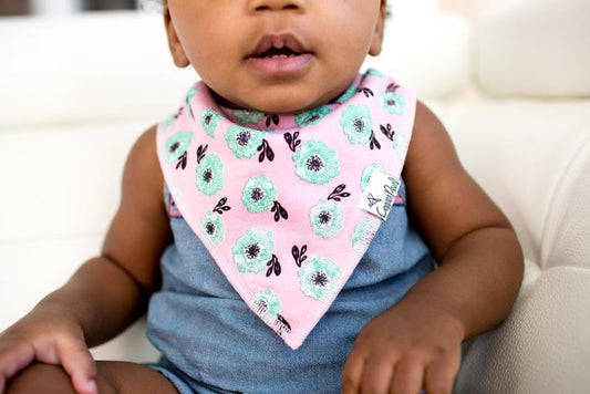 Copper Pearl  Bloom Bibs - Elegant Mommy