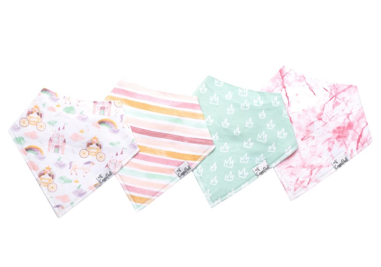 Copper Pearl Enchanted Bibs - Elegant Mommy