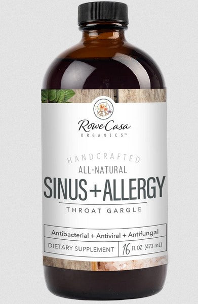 SINUS + ALLERGY THROAT GARGLE | 16 oz - Elegant Mommy