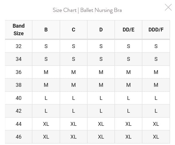 Ballet Nursing Bra - Elegant Mommy