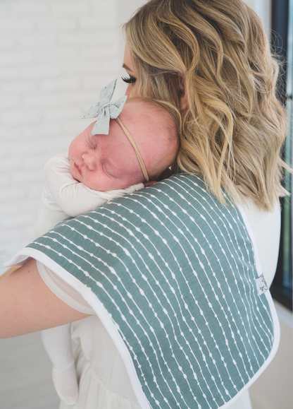 Copper Pearl Autumn Burp Cloths - Elegant Mommy