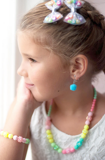 Vividly Vibrant Necklace / Bracelet Set - Elegant Mommy