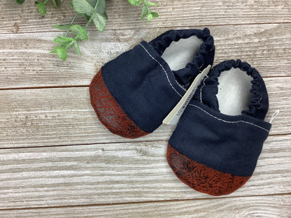 Lexiebugs 9-12 M Solids - Copper Bottom - Elegant Mommy