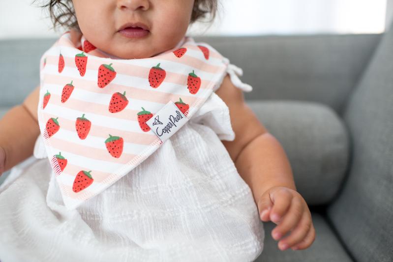 Copper Pearl Georgia Bibs - Elegant Mommy