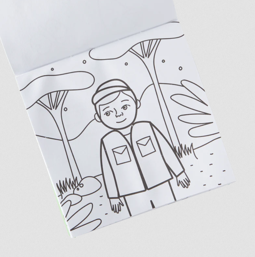 Carry-Along Coloring Book On Safari - Elegant Mommy