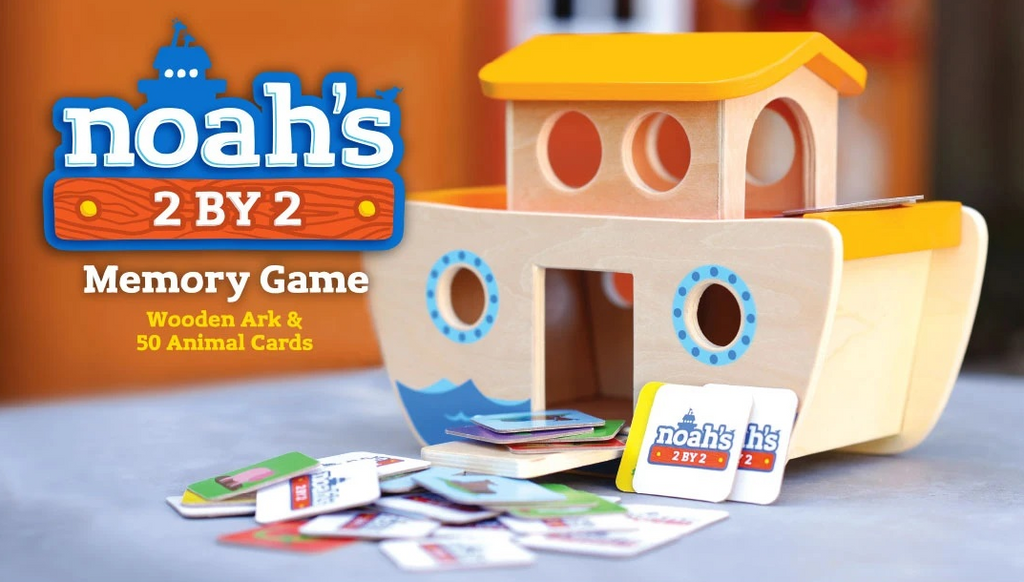 Noah's 2 by 2 - Memory Game - Elegant Mommy