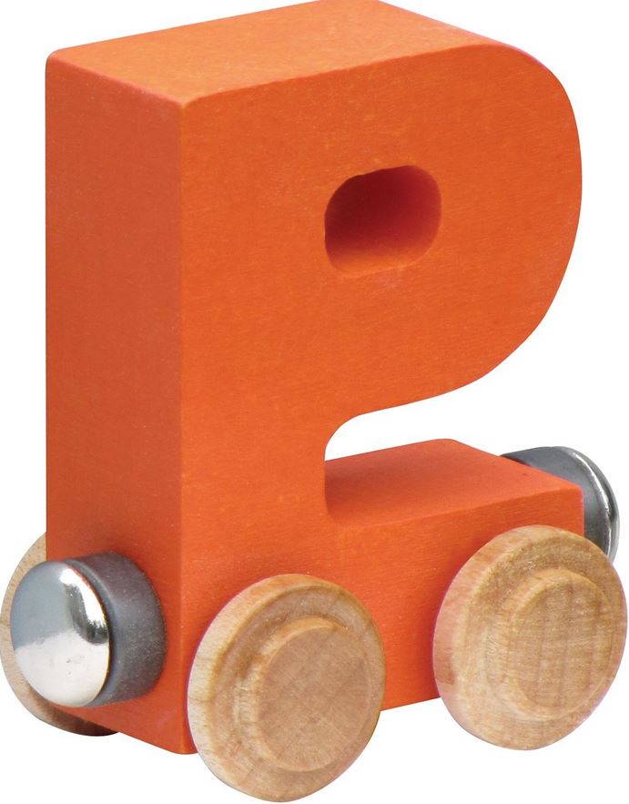 Wooden Name Trian - Stained - Elegant Mommy