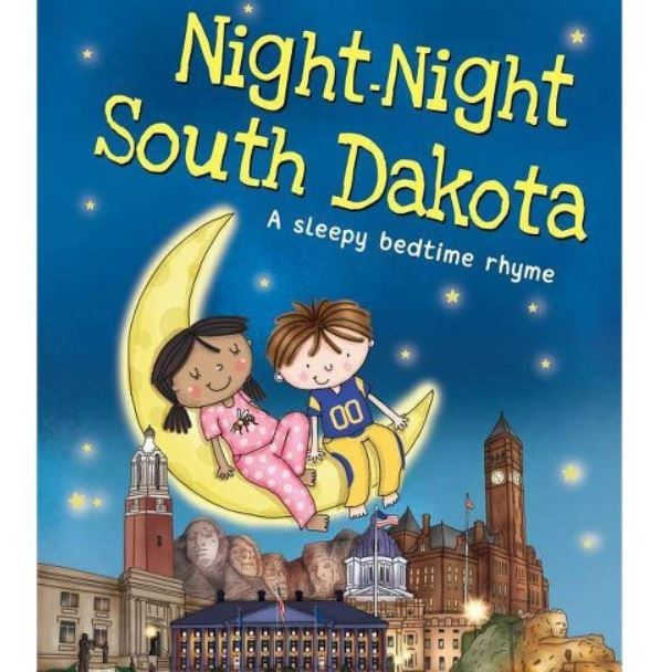 Night Night South Dakota Book - Elegant Mommy