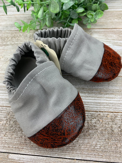 Lexiebugs 9-12 M Solids - Copper Bottom - Elegant Mommy