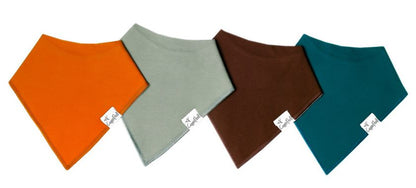 Copper Pearl Blaze Bibs - Elegant Mommy