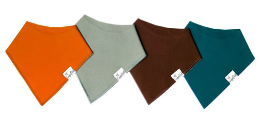 Copper Pearl Blaze Bibs - Elegant Mommy
