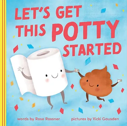 Let's Get This Potty Started Book - Elegant Mommy