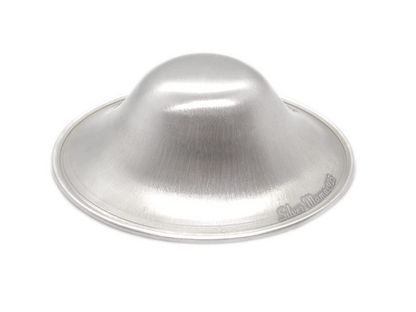 Silver Nursing Cups - Elegant Mommy