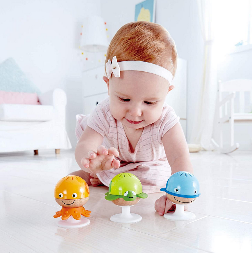 Stay-Put Rattle Set - Elegant Mommy