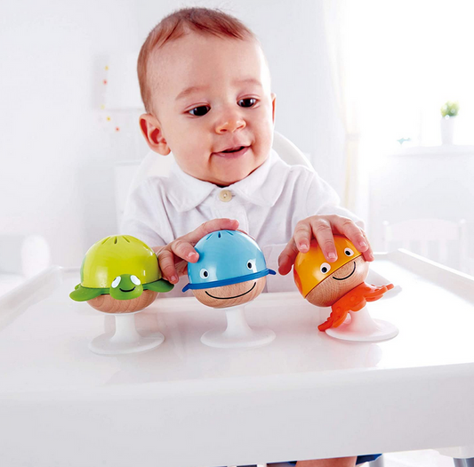 Stay-Put Rattle Set - Elegant Mommy