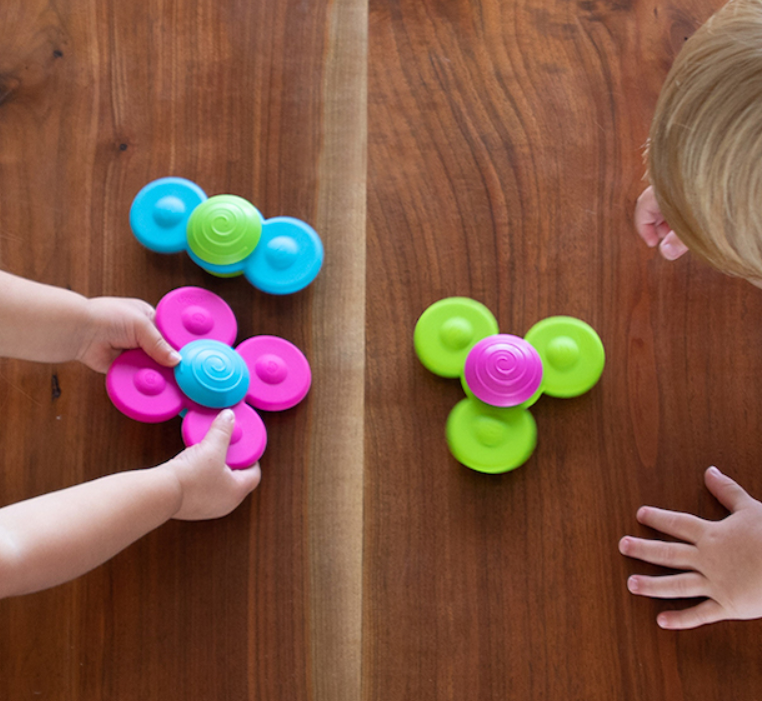 Fat Brain Toys Whirly Squigz - Elegant Mommy